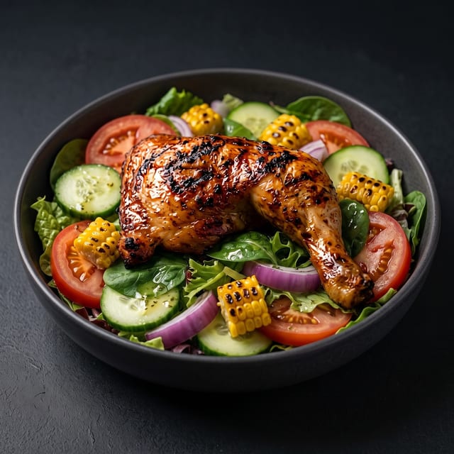 VUKA Grilled Salad.